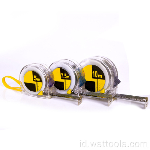 Metric Steel Tape Measure dengan Toggle Lock